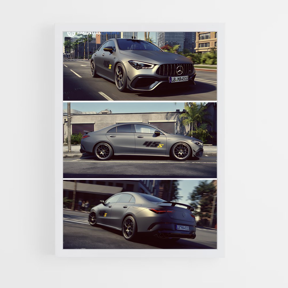 Poster Street Racing Legend – affiche Mercedes (vue 3)